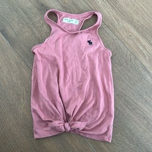 Abercrombie kids halter top. Color mauve. Size 7-8.